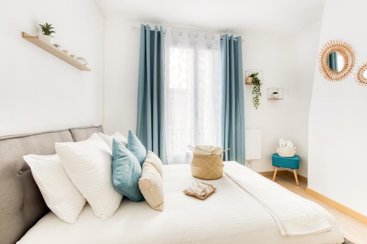 Apartamento Grand Line - Parking- Métro 5 - Easy Check-in - Netflix - Disney Plus Pantin Exterior foto