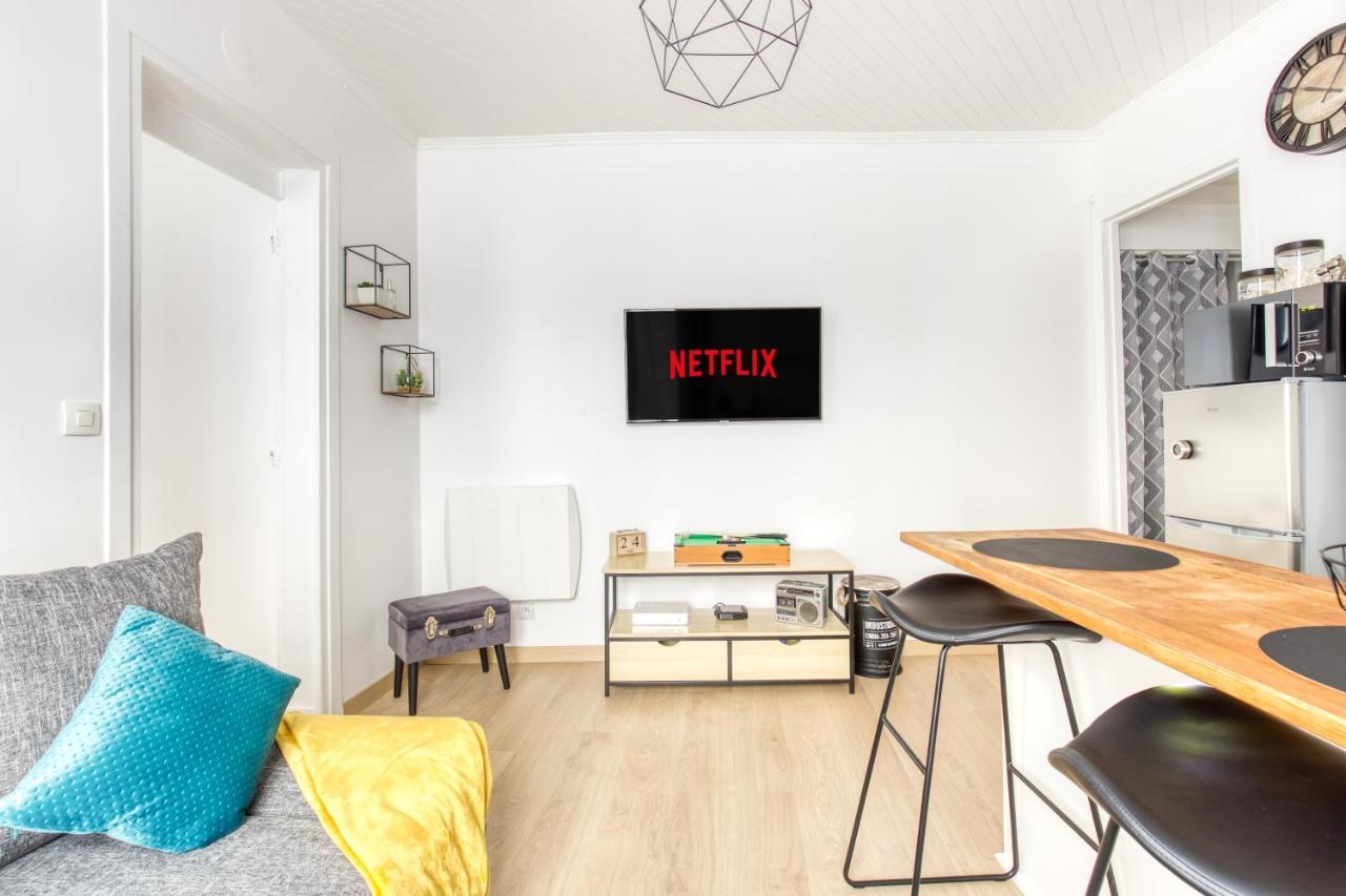 Apartamento Grand Line - Parking- Métro 5 - Easy Check-in - Netflix - Disney Plus Pantin Exterior foto